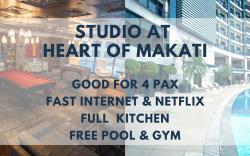 Studio | Netflix &43" TV | 200mbs net | great view