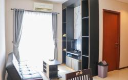 Comfy Design 2BR Apt Thamrin Residence By Travelio