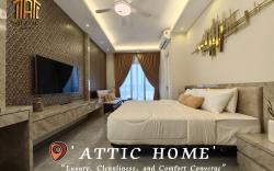 Attic✦Couple's Studio[Netflix/Bathub]@Mlk Town #97