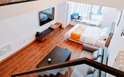 Dalian Venice Water City Ocean View Loft Duplex Ocean View Room for 5 People