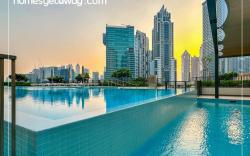 HomesGetaway-Elegant 1BR in Downtown Burj Crown