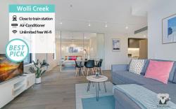 KozyGuru Wolli Creek Kozy 1 Bed Apt Sydney City