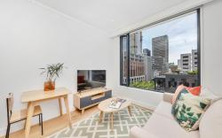 Studio with city views