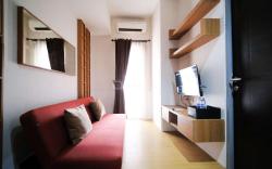 Clean Comfy 1BR Tamansari Prospero Apt By Travelio