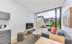 Studio with city views
