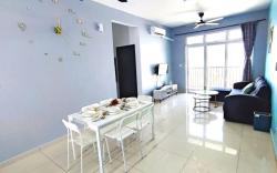 CTS homestay@ipoh town#2parking#7paxs#2rooms#wifi