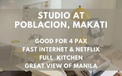 Studio | Netflix 40" TV | fast net | Makati center