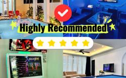Bossku Villa KTV+BIGPool+BBQ(24pax)7 min to Jonker