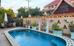 Wst 1.8km,jomtien beach 800m,art villa,5BR