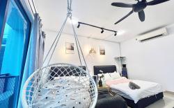 M 1-5Pax Cozy Home Trefoil 2QBeds Setia Alam WiFi