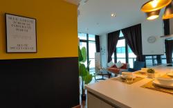 L Homestay Riverson Soho KK City 5 Pax + Washer