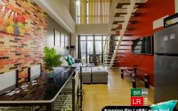 Amazing Loft big 1BR Romantic Gramercy Makati 1803