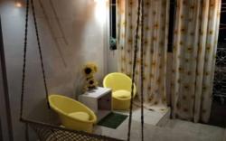 2 Bedroom with a sitout hammock