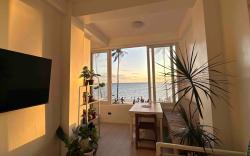 Cozy  Beachfront Spacious  Apartment with Kitchen 