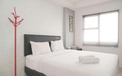 Minimalist 1BR Belmont Residence Puri By Travelio