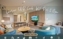Modern 3BR w/ Panoramic City Views A302