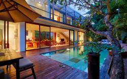 Beach Axis Villa, center of Seminyak