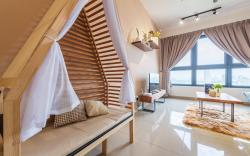 MVB36#Bali Style Family Suite 8 pax 3 Rooms Cheras