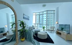 Amazing Roof Top Pool in Nice 1 BHK Flat in Marina
