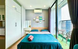 Studio đẹp với bể bơi, gym, hồ chạy bộ riêng