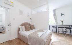 Studio Flat Finsbury Park,Sleeps 3,Garden View,06