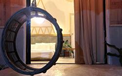 AC Room At a Bali Inspired Eco Villa, By The Beach
