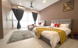 Free Parking/NEAR KLIA BellSuite Sepang 4Pax Suite
