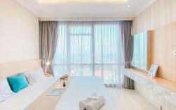 Good Relaxing 2BR at Menteng Park Apt By Travelio