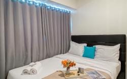 Warm & Homey 1BR at Meikarta Apartment By Travelio