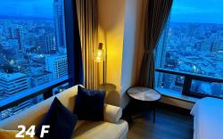 勤美高樓層雙面窗景觀房24樓