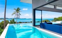 Villa Sookjai: Ocean View Villa with Pool & Bar