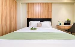 Comfy Minimalist Studio Bassura City By Travelio