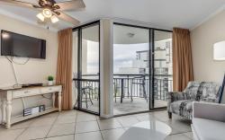 OceanView 1BR Condo w Balcony at Meridian Plaza