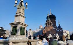 Central street and Saint Sophia Cathedral 2