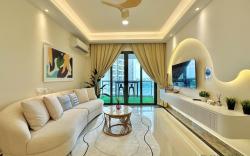 R&F Phase2•Luxurious 3Bedroom/8Pax/7Min Walk CIQ
