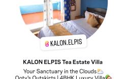 KALON ELPIS  Tea Estate 4BHK Villa 