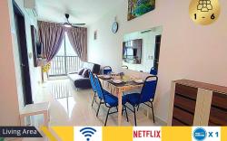 Cozy Edumetro 1R1B |19 min to Sunway|6Pax|Wi-fi