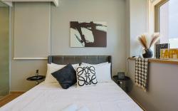 2Pax Black and White Style Studio @ KL city view