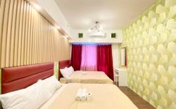 Makati SMDC Air Res. 56th floor with 2 double beds