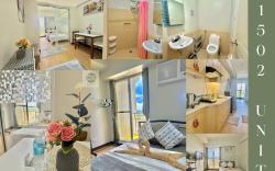 Studio unit with balcony and sea view, Verdon Parc