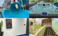 Jacuzzi/PlySlide/Plyground/KTV/18pax Melaka Town