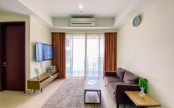 Spacious 3BR at Menteng Park Apartment By Travelio