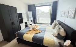 Spacious 3BR 2 5 BA Near Diamond District by OneLuxStay