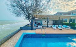 BBG Beachfront poolvilla 5BR close to Huahin city