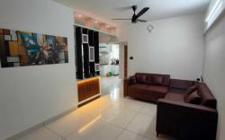2BHK fully furnished new apartment in the town.