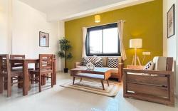 Stylish 2 BHK Near Airport by CozyCave | PLG202