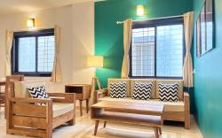Spacious 2 BHK Near Airport by CozyCave | PLG401