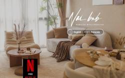 Curved Warmth : A Soft-Lit Dream Space