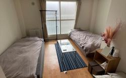 Studio room in the heart of Sapporo for 3 people!