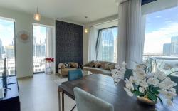 Elite LUX Holiday Homes - 3BR Full Burj Khalifa & Fountain Views in Downtown